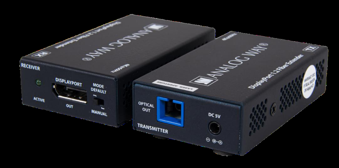 Analog Way DisplayPort 1.2 Over Fiber Extender