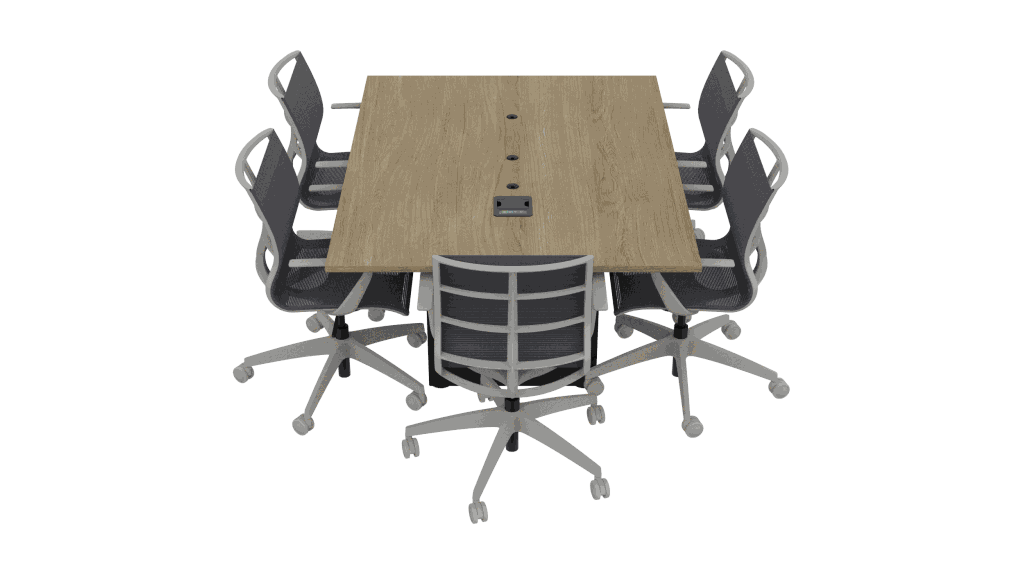 Ashton Bentley RT5 Rectangular 5 Seat Table Surface
