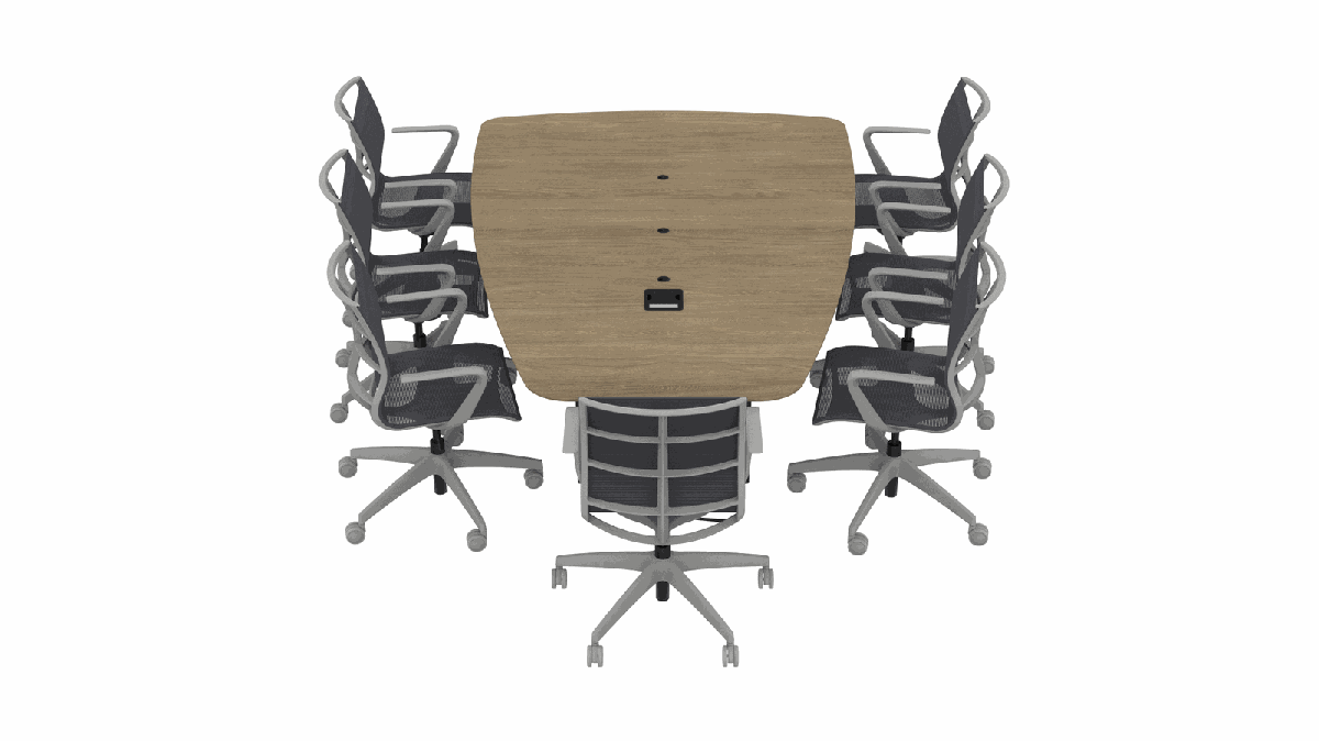 Ashton Bentley ST7 Shaped 7 Seat Table Surface