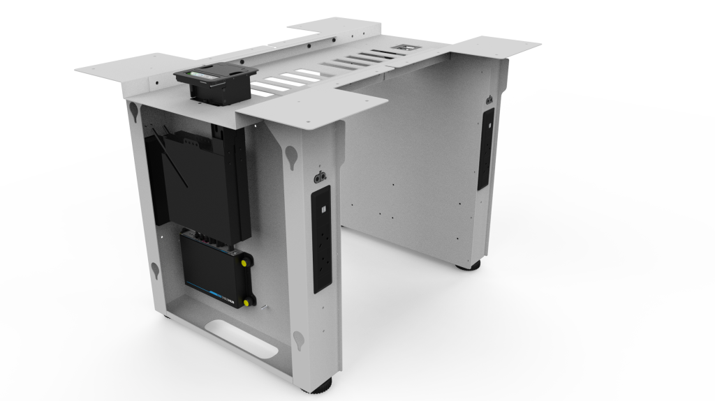 Ashton Bentley TX2/DX2 Meeting Room AV Pack The complete two-box room system, TX2 table hub and DX2 room hub together with charging and mounting hardware - view 2