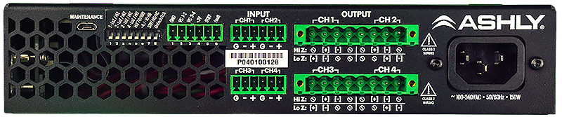 Ashly FA125.4 Four-Channel Install Amplifier - view 2