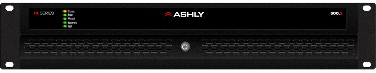 Ashly FX500.2 2-Channel DSP Install Amplifier