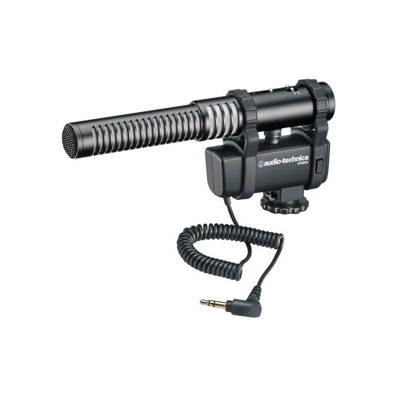 AT8024 Stereo/Mono Camera-Mount Microphone