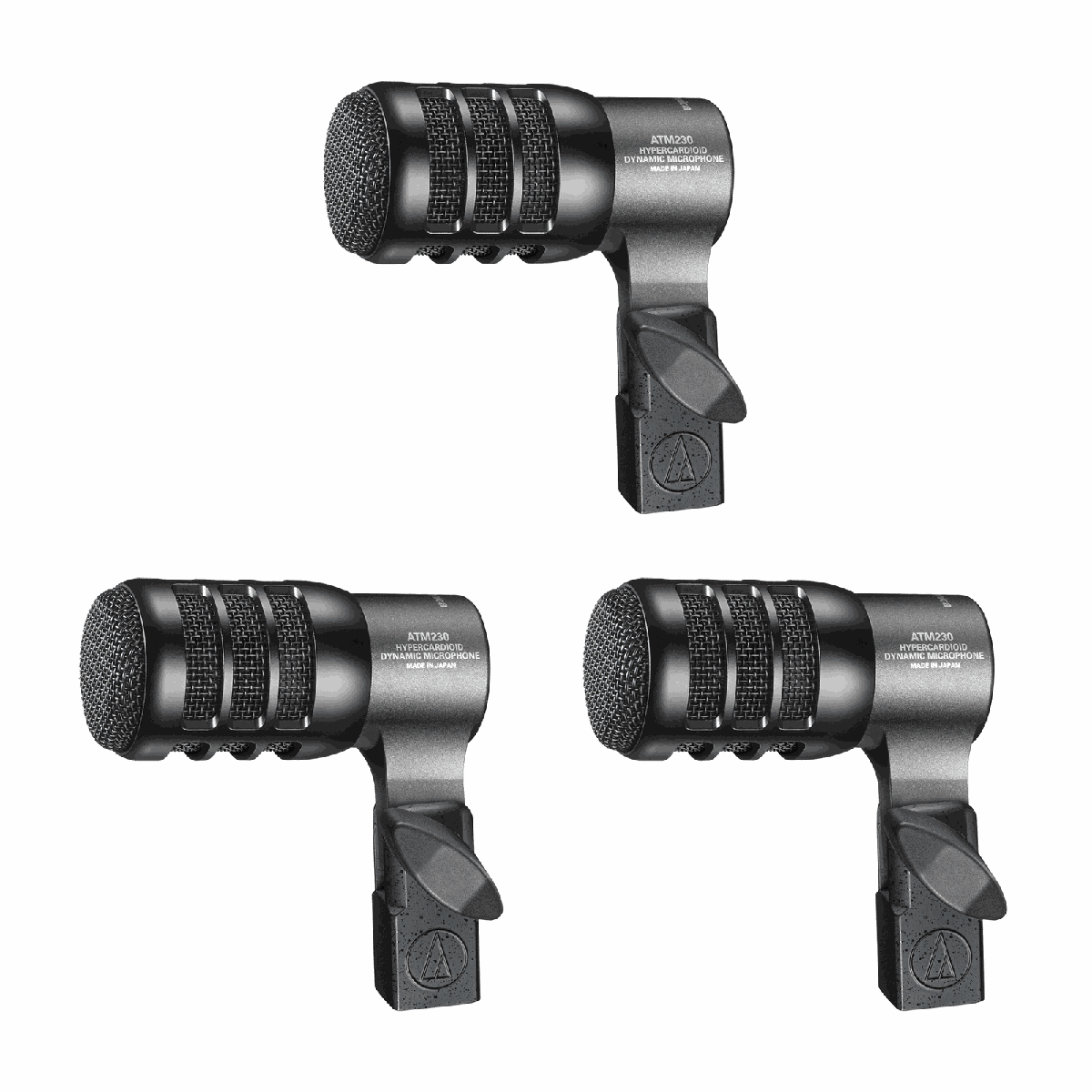 ATM230PK 3-Pack Hypercardioid Dynamic Instrument Microphone
