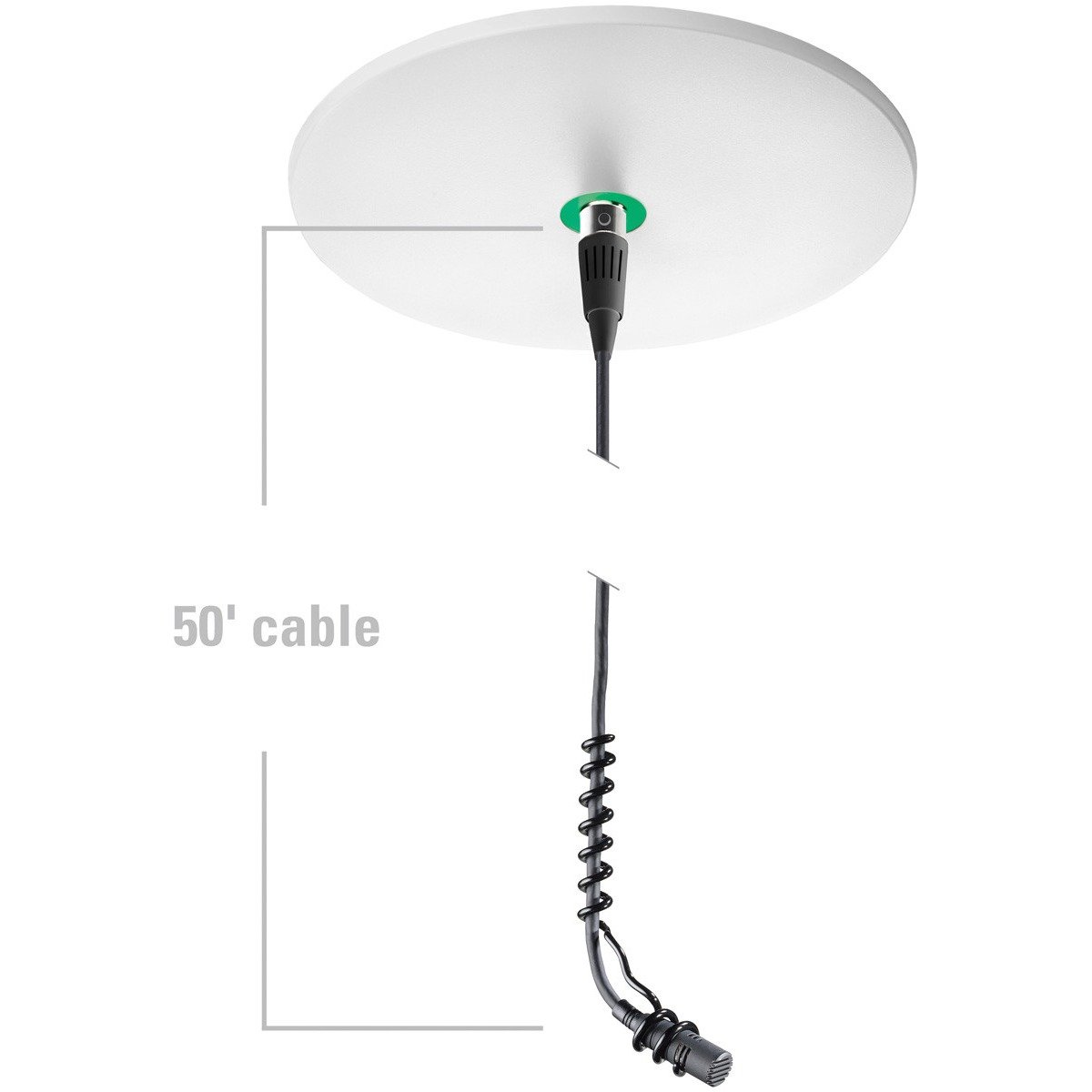 ATND933a Dante Hanging Microphone