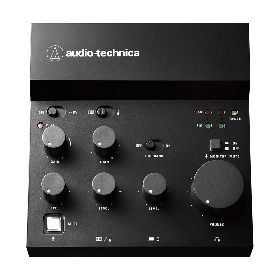 Audio-Technica AT-UMX3 Livestreaming USB Audio Mixer product image