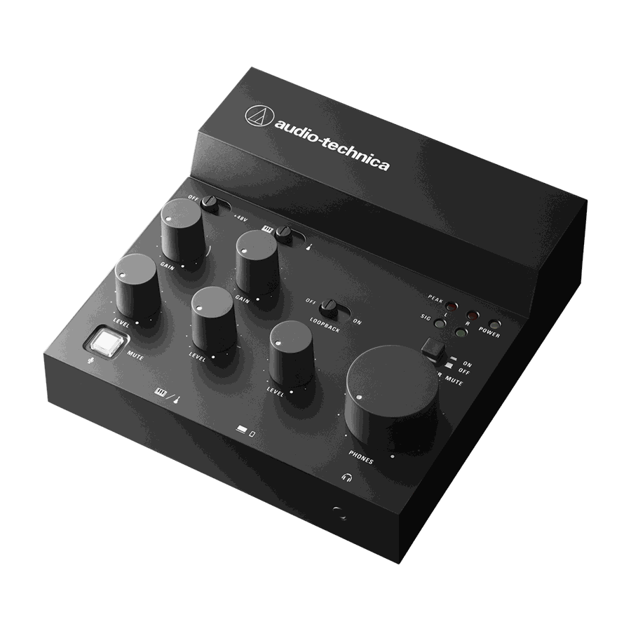 Audio-Technica AT-UMX3 Livestreaming USB Audio Mixer - view 3