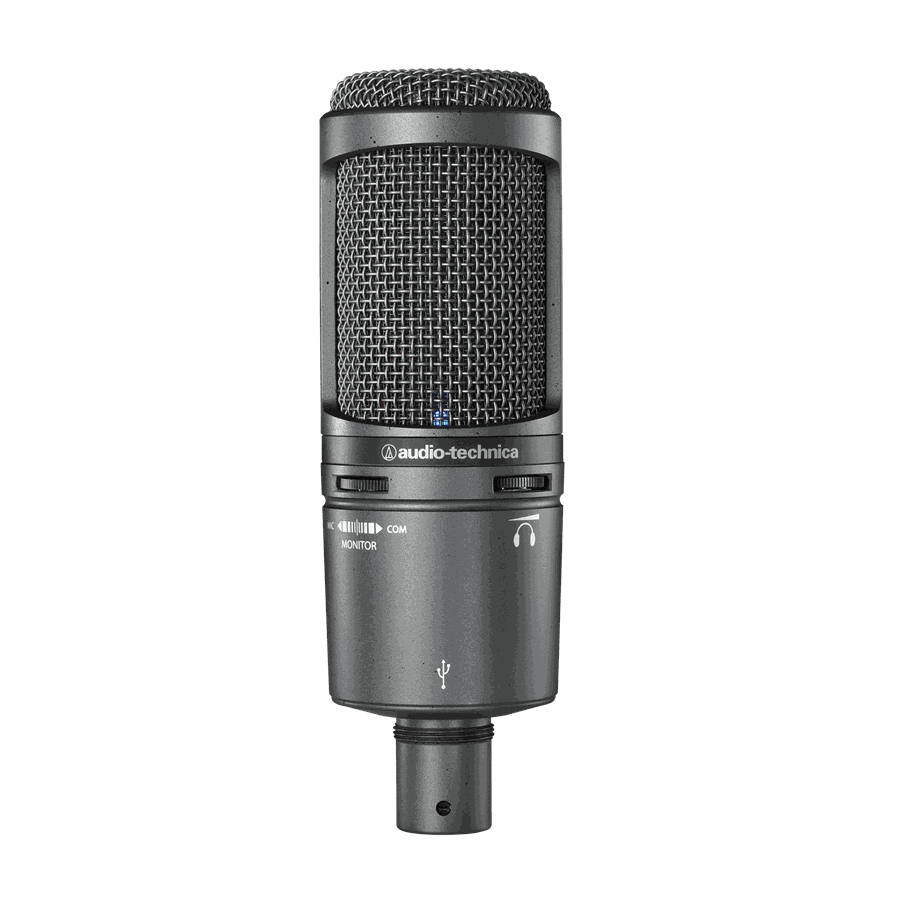 Audio-Technica AT2020USB+ Cardioid Condenser USB Microphone product image