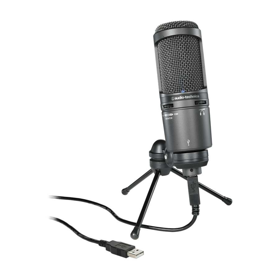 Audio-Technica AT2020USB+ Cardioid Condenser USB Microphone - view 2