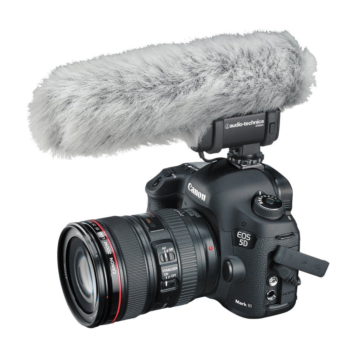 Audio-Technica AT8024 Stereo/Mono Camera-Mount Microphone - view 5