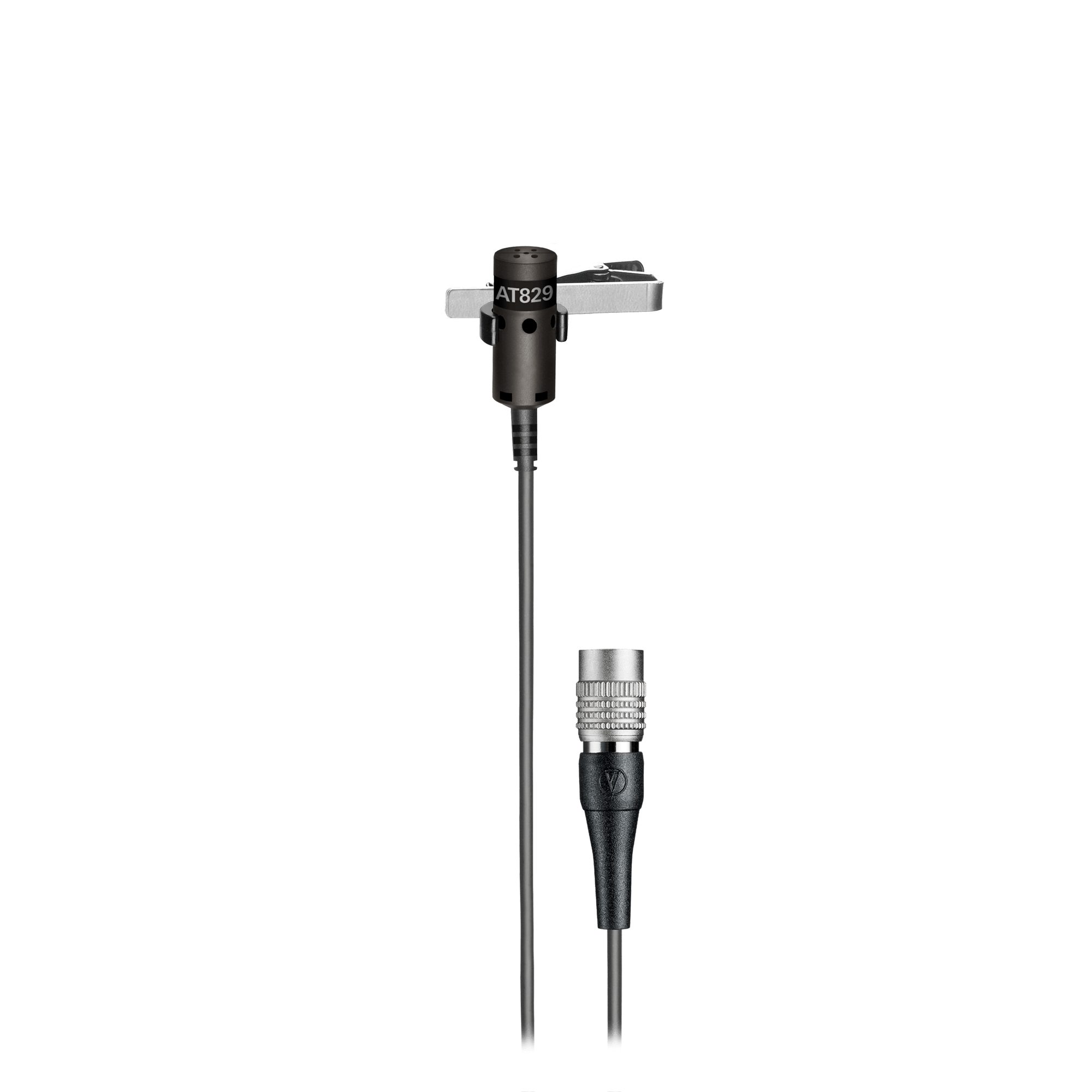 Audio-Technica AT829cW Cardioid Lavalier Microphone for UniPak Transmitters - view 2