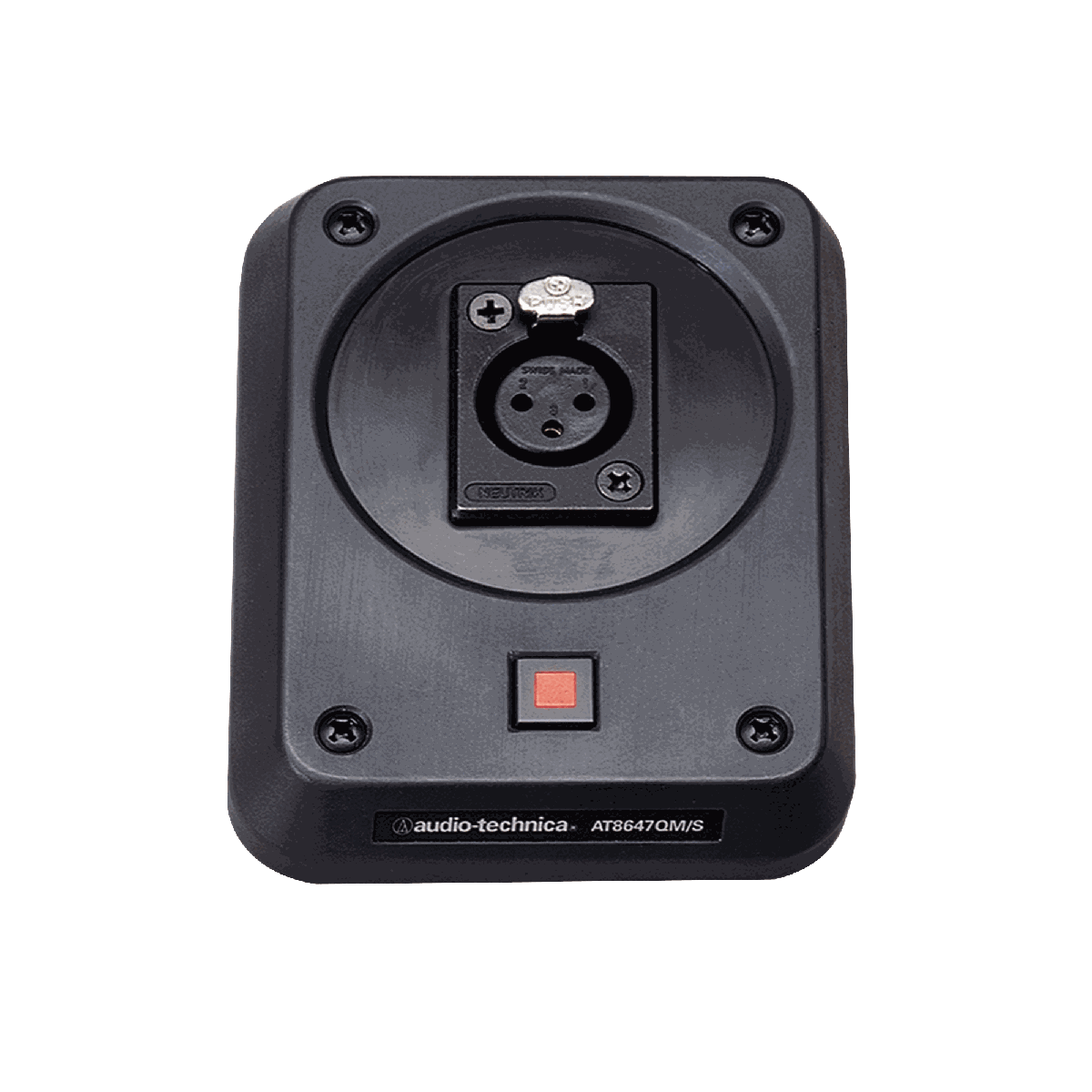 AT8647QM/S Microphone Shock-Mount Plate with Lighted Mute Switch