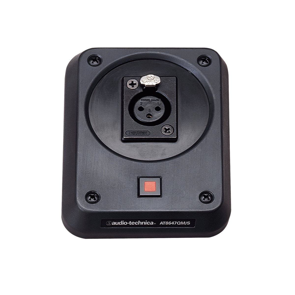 Audio-Technica AT8647QM/S Microphone Shock-Mount Plate with Lighted Mute Switch product image