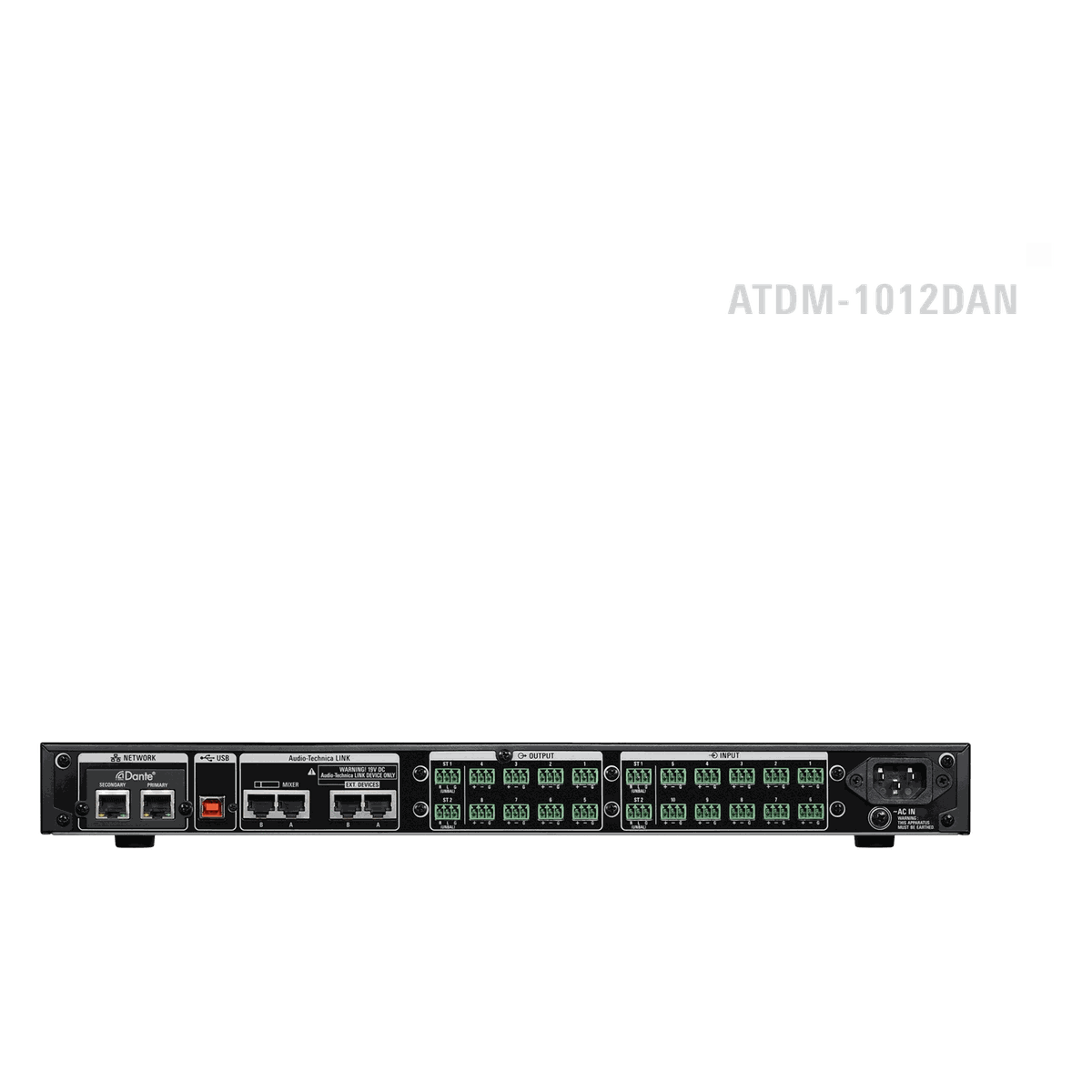Audio-Technica ATDM-1012DAN Digital SmartMixer with Dante - view 4