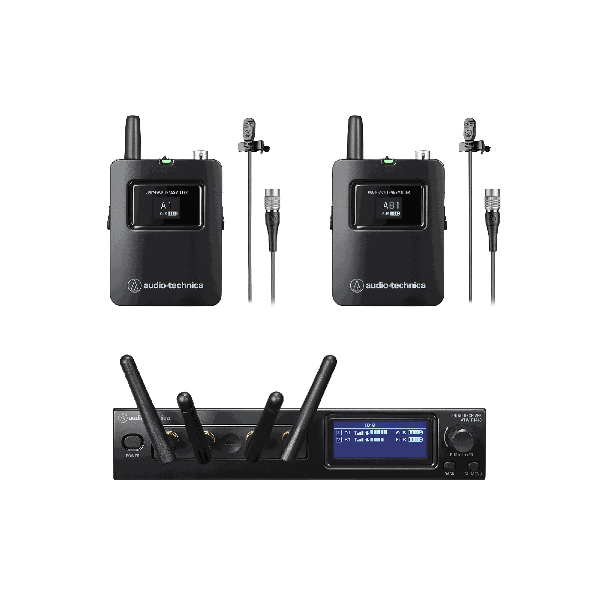 Audio-Technica ATW-1421/L System 20 PRO Wireless Lavalier System product image
