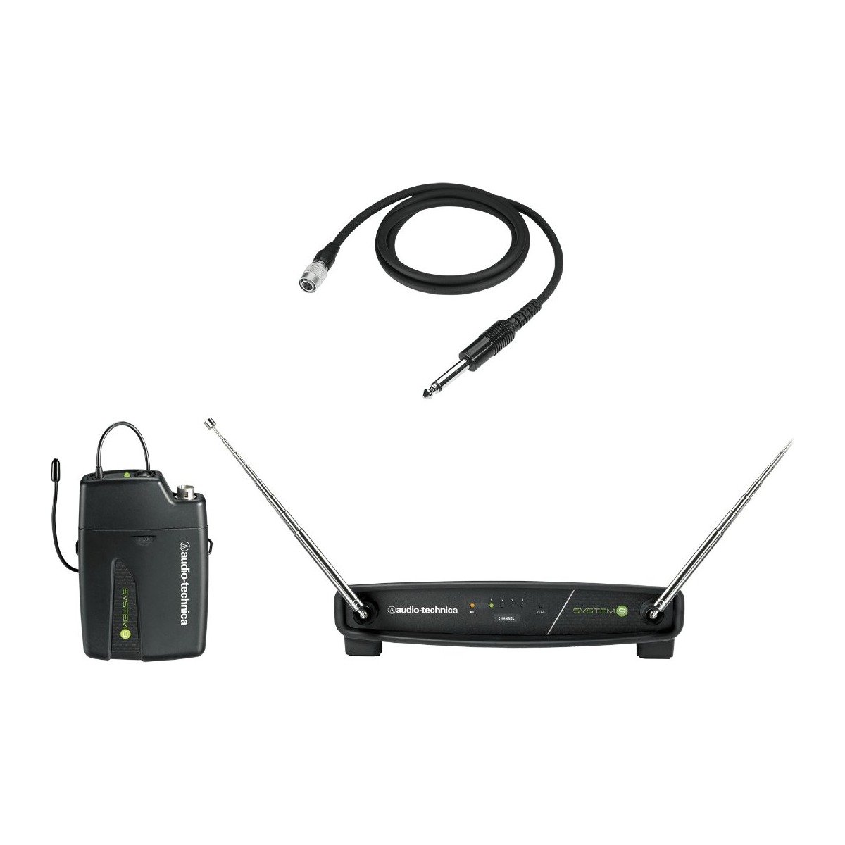 Audio-Technica ATW-901a System 9 VHF Wireless System A budget-friendly VHF bodypack system bundled with the mic your act actually needs: guitar product image