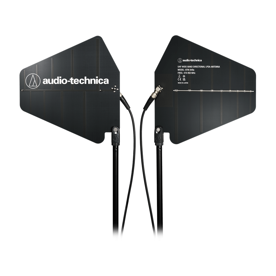 Audio-Technica ATW-A49A Directional UHF Antenna Pair - view 2