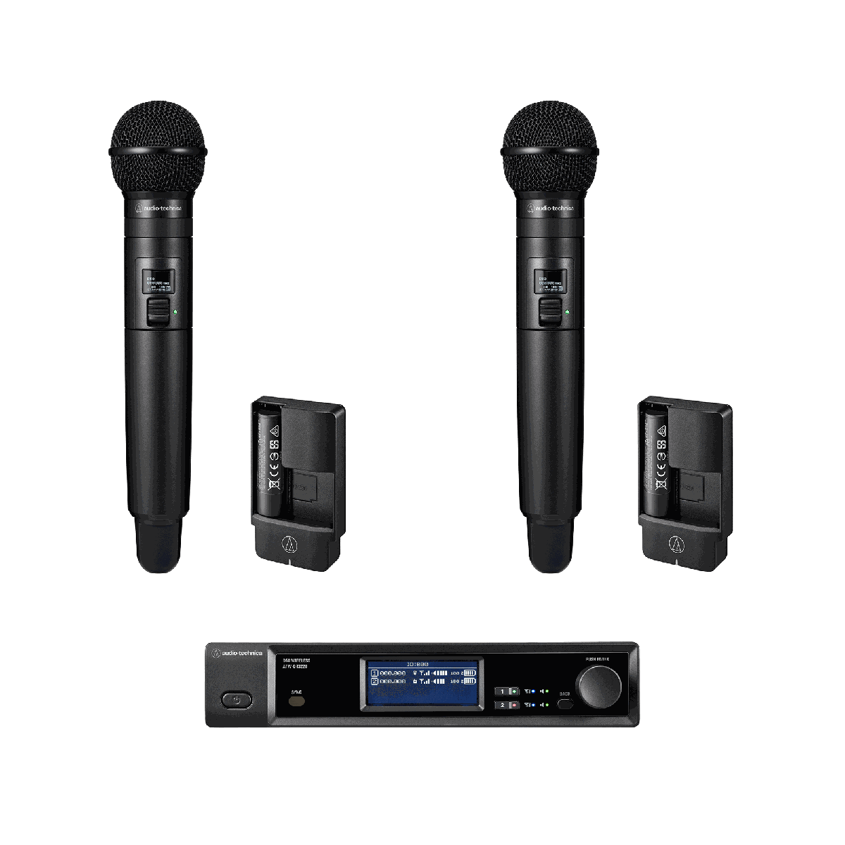 Audio-Technica ATW-D50 Two-Channel Digital Wireless System - view 3