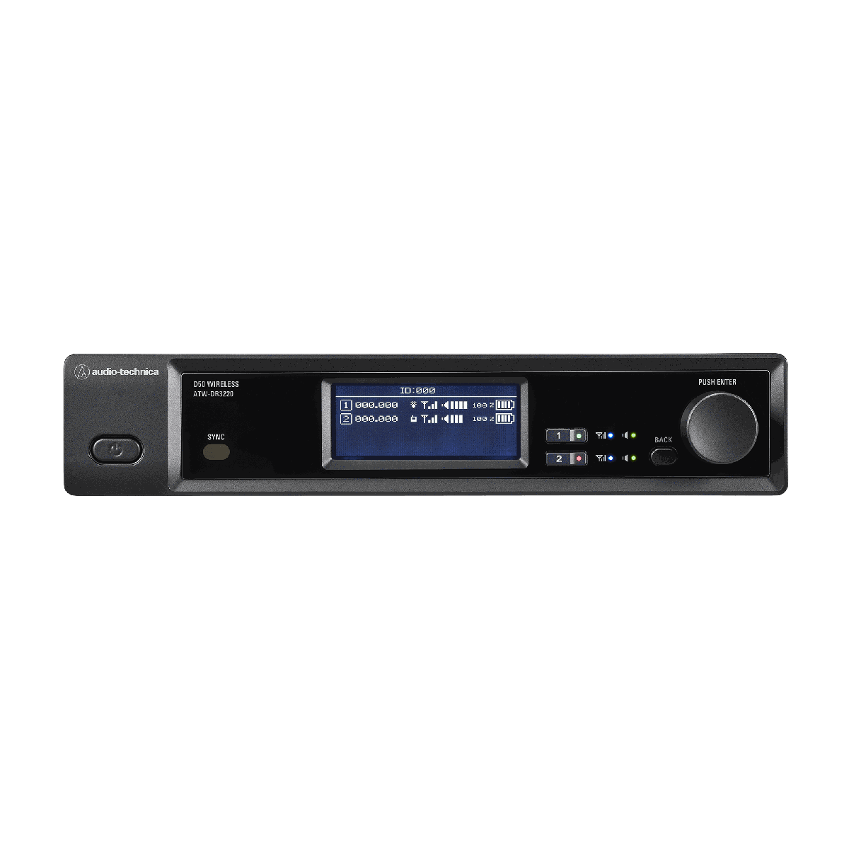 Audio-Technica ATW-DR3220LK Two-Channel Digital Wireless Receiver