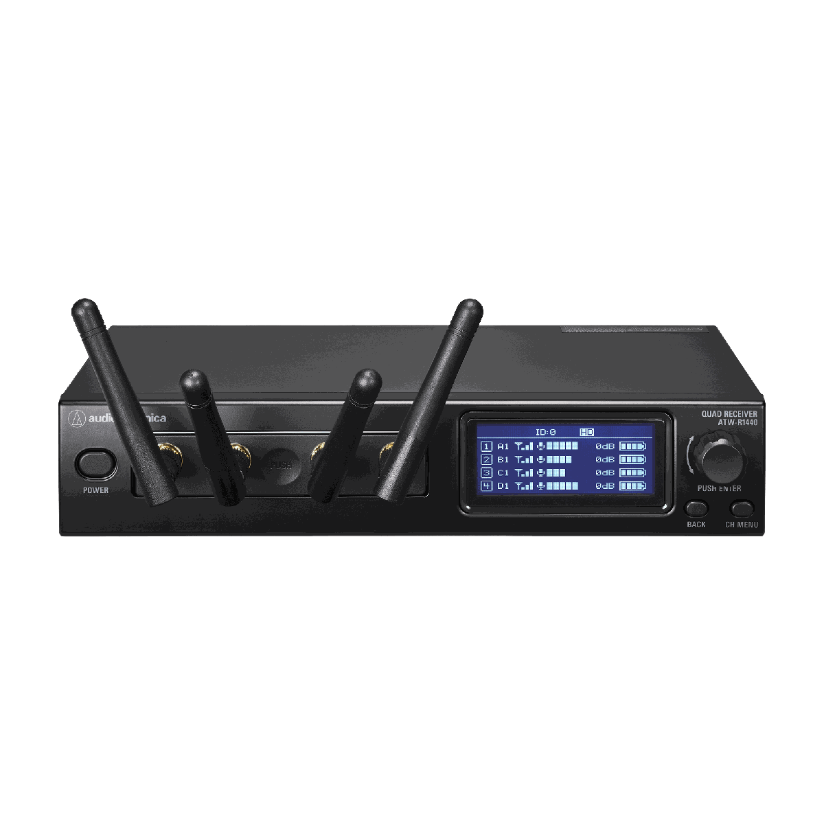 Audio-Technica ATW-R1440 System 20 PRO Four-Channel Receiver