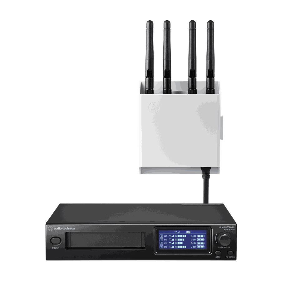 Audio-Technica ATW-R1440 System 20 PRO Four-Channel Receiver - view 4