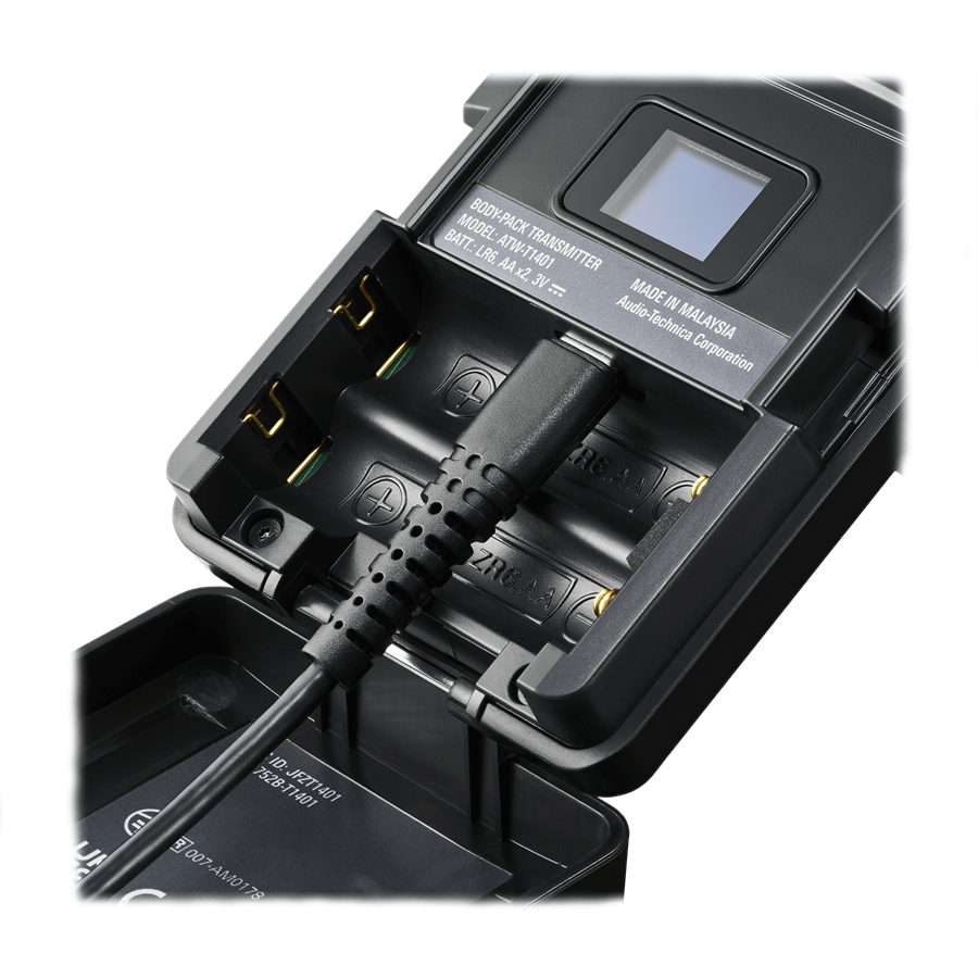 Audio-Technica ATW-T1401 System 20 PRO Body-Pack Transmitter - view 6
