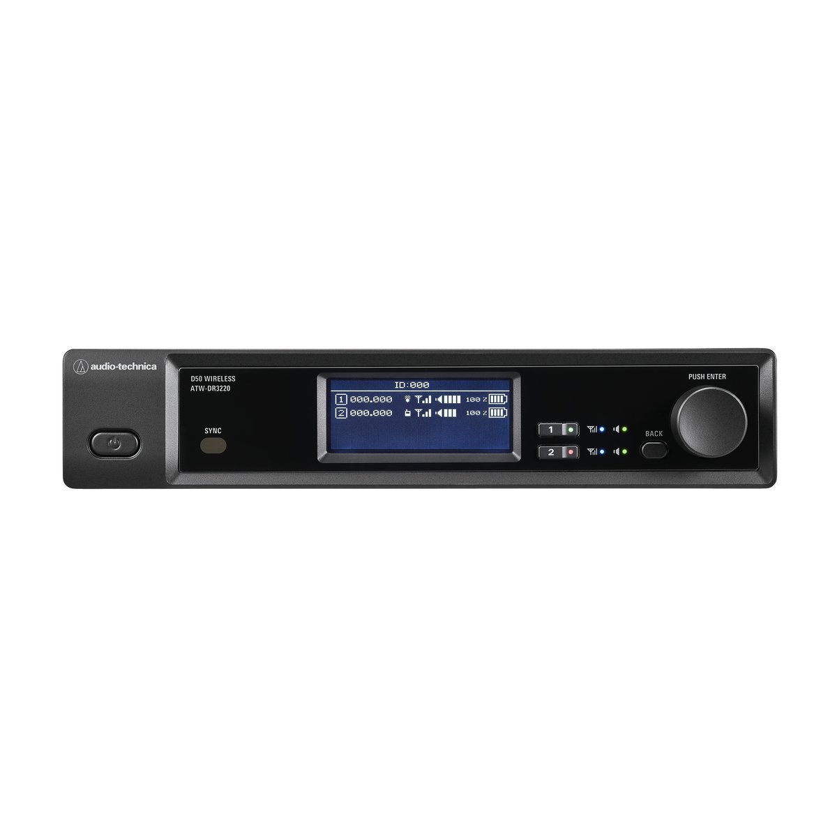 Audio-Technica ATW-DR3220LK Two-Channel Digital Wireless Receiver product image