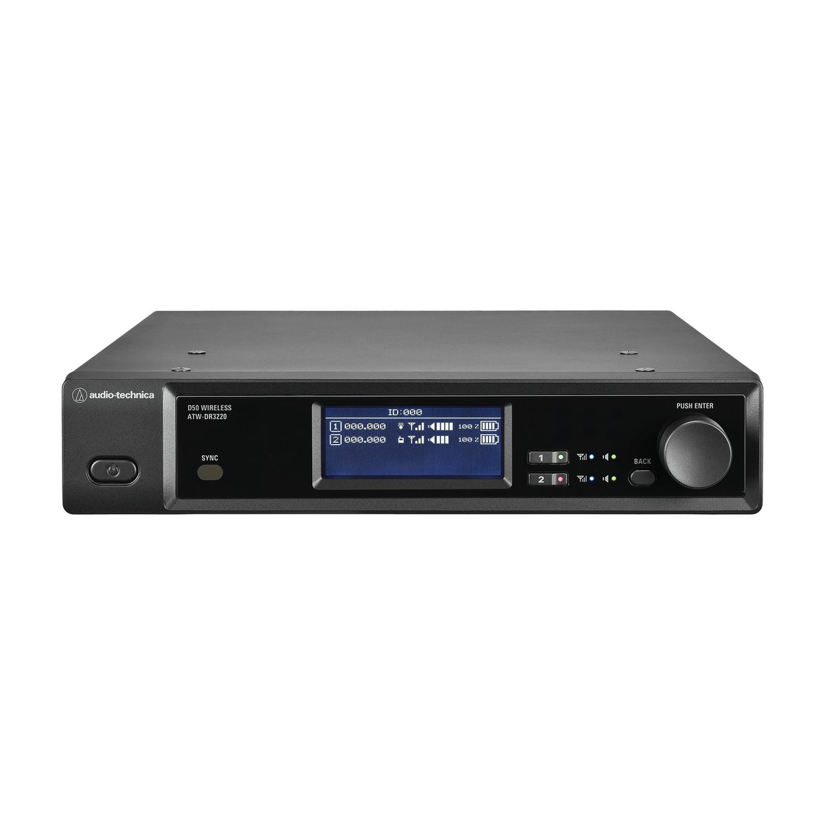 Audio-Technica ATW-DR3220LK Two-Channel Digital Wireless Receiver - view 2