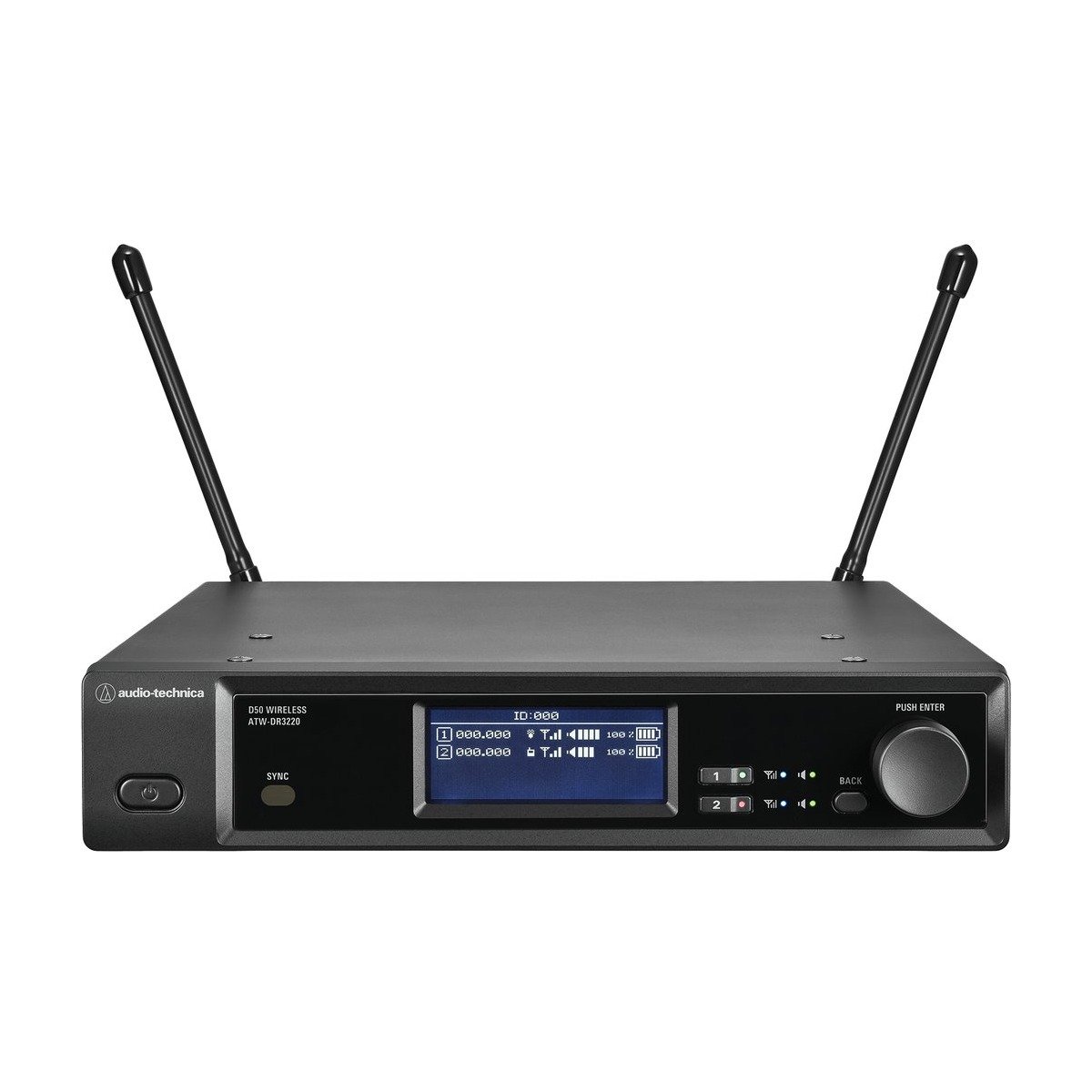 Audio-Technica ATW-DR3220LK Two-Channel Digital Wireless Receiver - view 3
