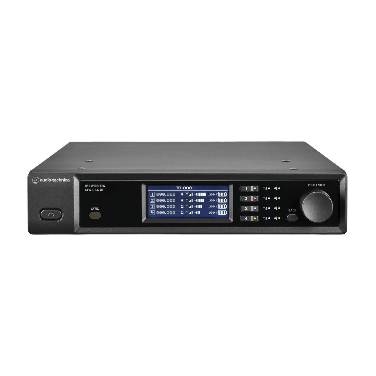 Audio-Technica ATW-DR3240DAN Four-Channel Dante Digital Wireless Receiver - view 2