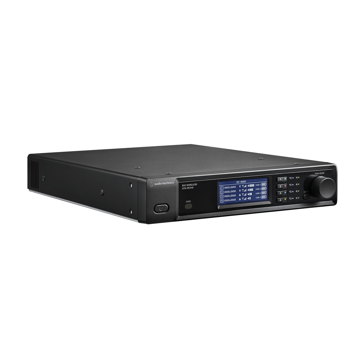 Audio-Technica ATW-DR3240DAN Four-Channel Dante Digital Wireless Receiver - view 4