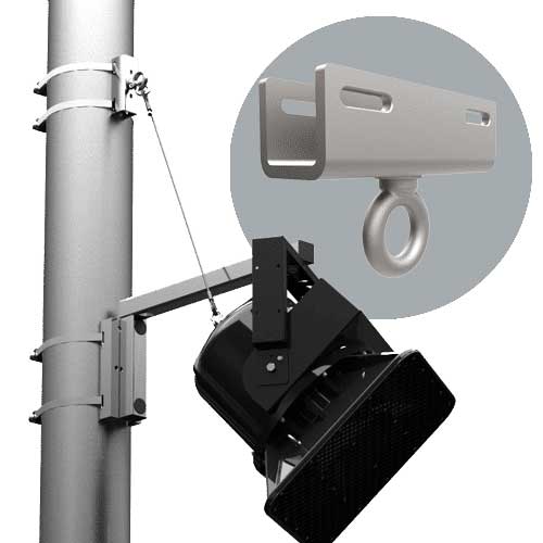 Adaptive Technologies PM-SAFETY Pole Mount Safety Anchor