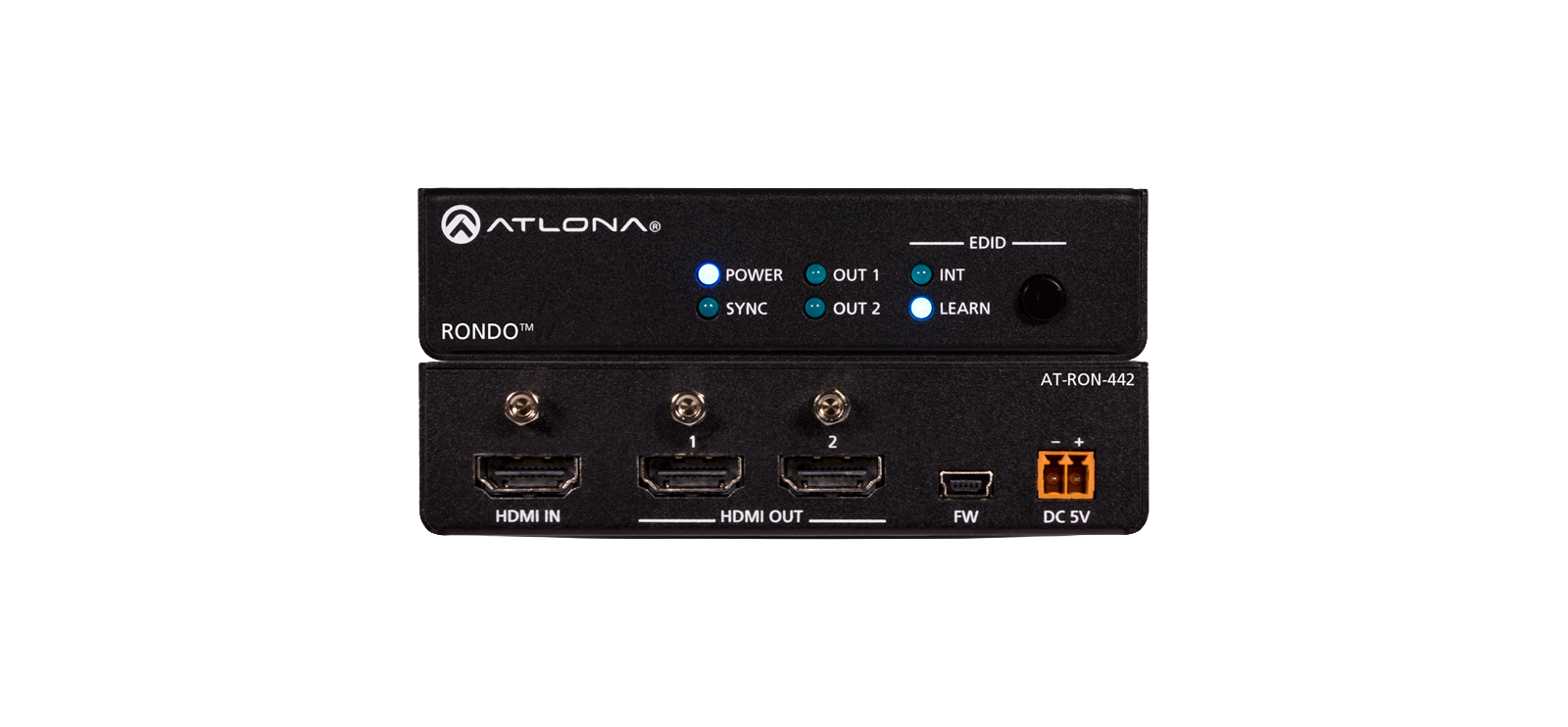 Atlona AT-RON-4424K HDR HDMI Distribution Amplifier - view 2