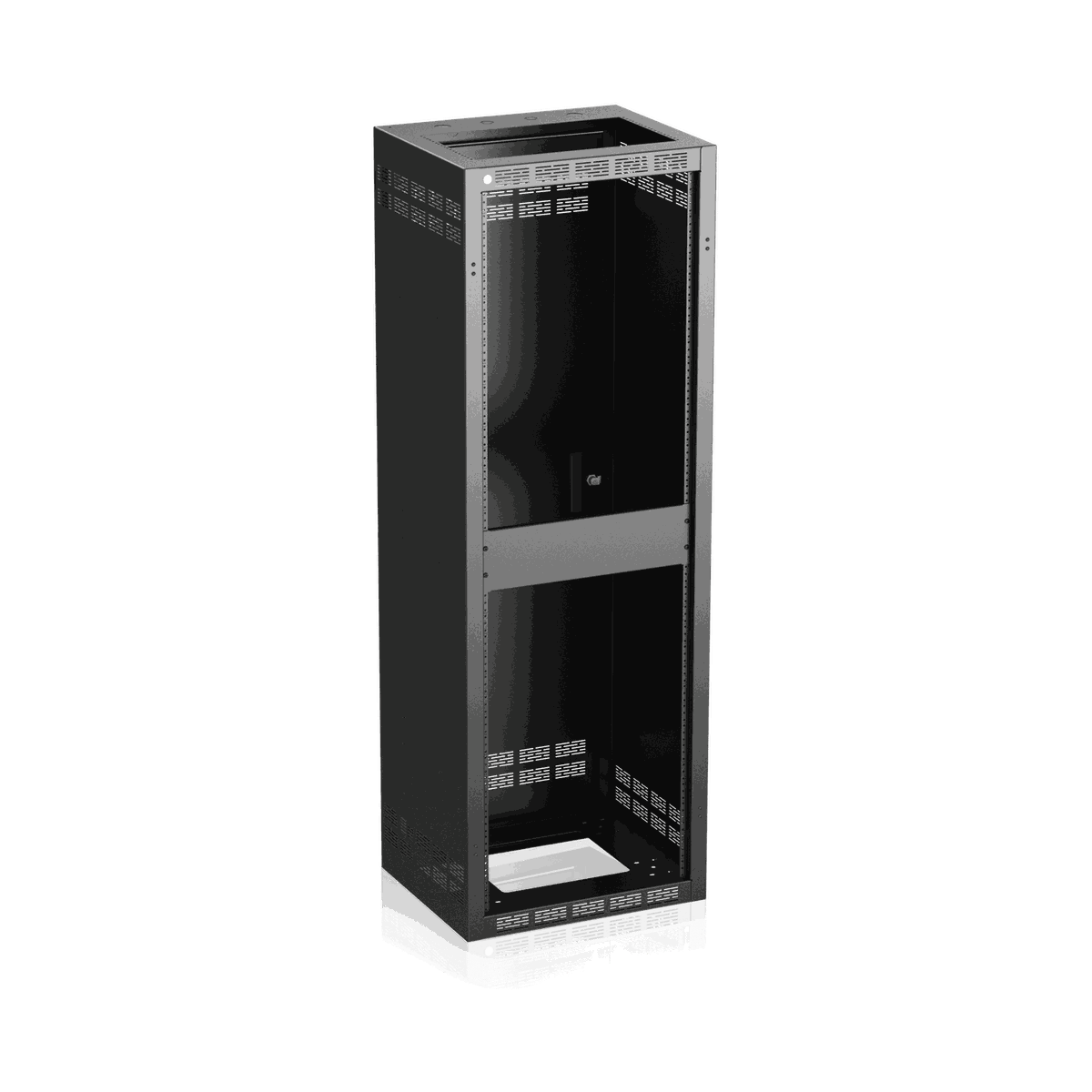 AtlasIED 135-18 Stand-Alone Floor Rack with Fixed Rails 18.5 inch Deep, 35RU - view 2