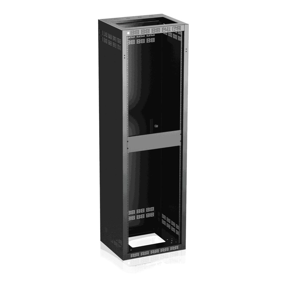 AtlasIED 140-18 Stand-Alone Floor Rack with Fixed Rails 18.5 inch Deep, 40RU - view 2