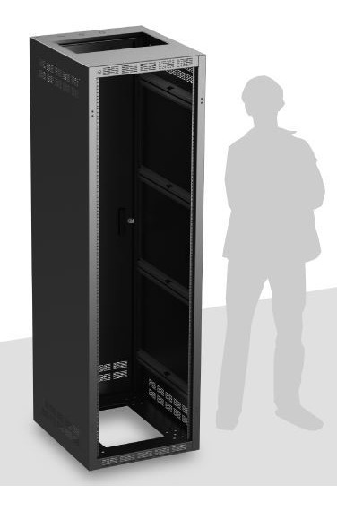 AtlasIED 240-25 Welded Rack 25.5 inch Deep, 40RU