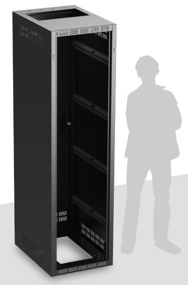 AtlasIED 244-30 Welded Rack 30 inch Deep, 44RU