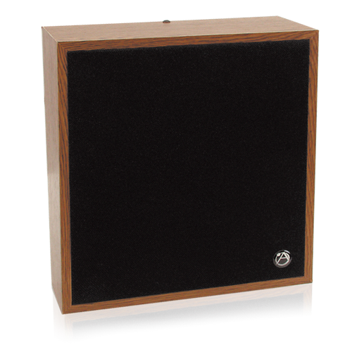 AtlasIED 417-8WD Wood Sloped Front Baffle Enclosure, 8"