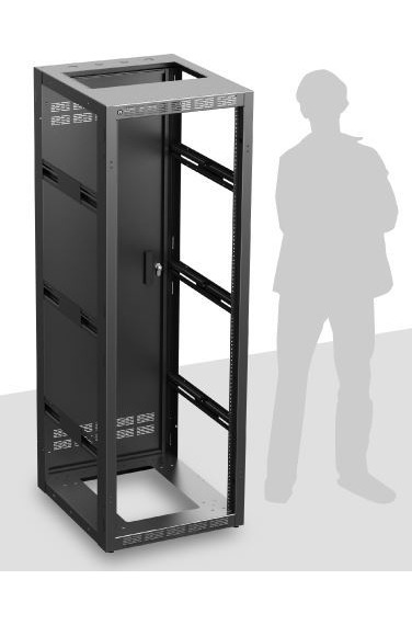 AtlasIED 535-25 Stand Alone or Gangable Rack 25 inch Deep, 35RU