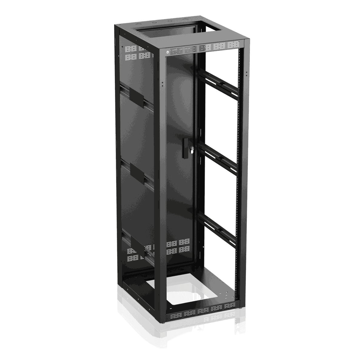 AtlasIED 535-25 Stand Alone or Gangable Rack 25 inch Deep, 35RU - view 2