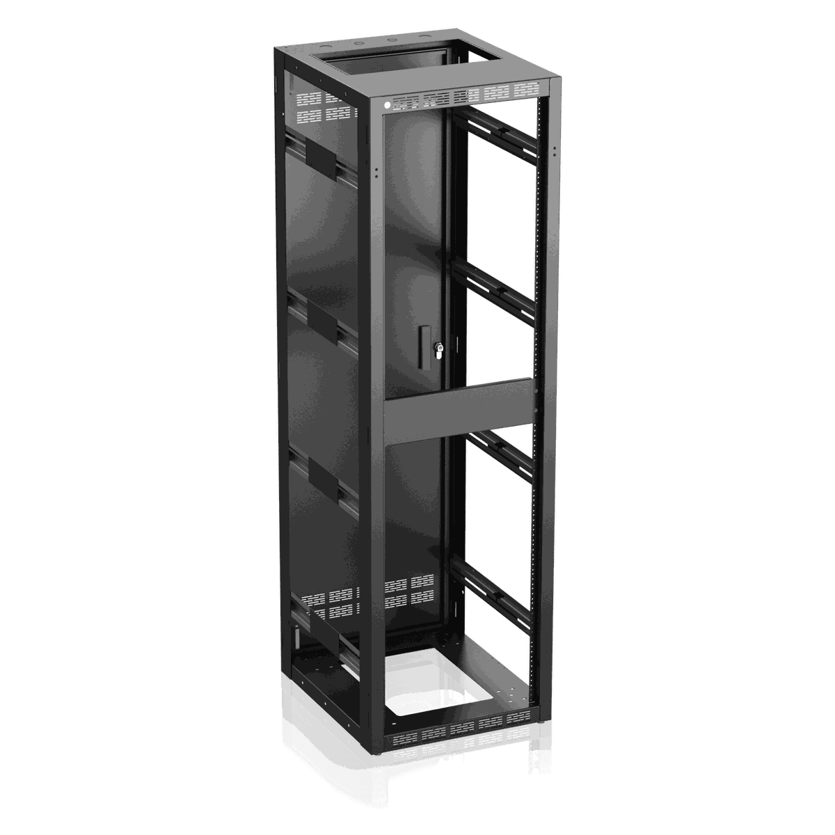 AtlasIED 540-25 Stand Alone or Gangable Rack 25 inch Deep, 40RU - view 2