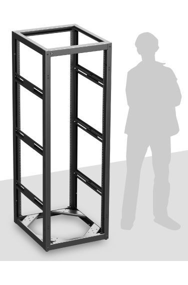 AtlasIED 735-25 Stand Alone or Gangable Rack 25 inch Deep, 35RU