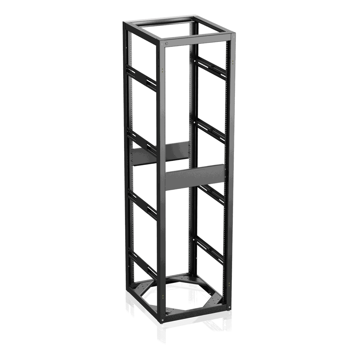 AtlasIED 744-25 Stand Alone or Gangable Rack 25 inch Deep, 44RU - view 2