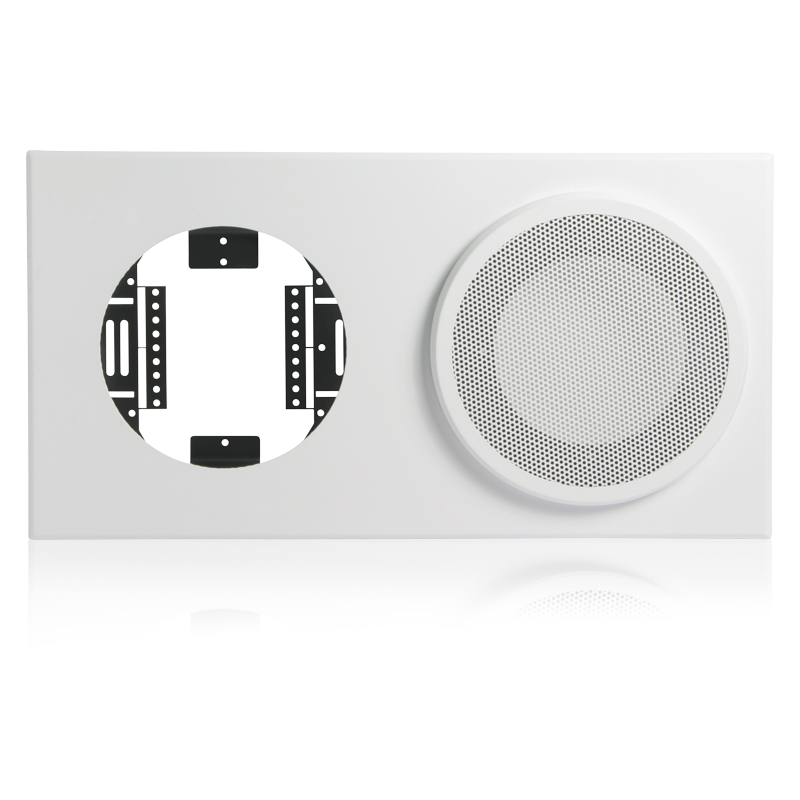 AtlasIED 830-89A Baffle for 8 inch Speaker and 8 inch or 9 inch Analog Clock