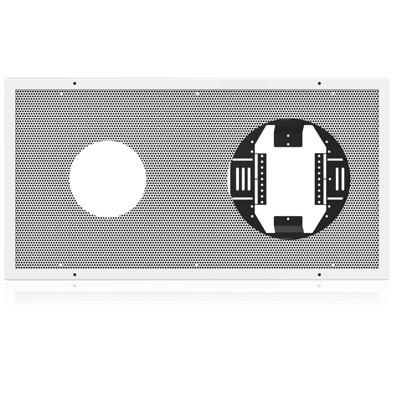 AtlasIED 840-812A Perforated Baffle for 8 inch Speaker and 12 inch Analog Clock