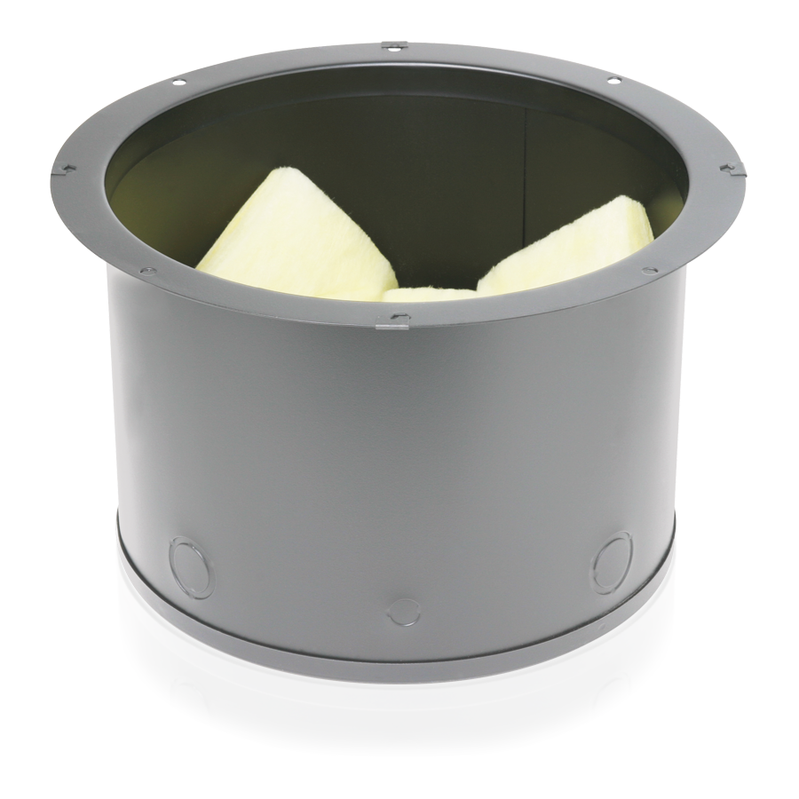 AtlasIED 95-8-7 Recessed Round Back Can for 8-Inch Speakers, 7 Inches Deep