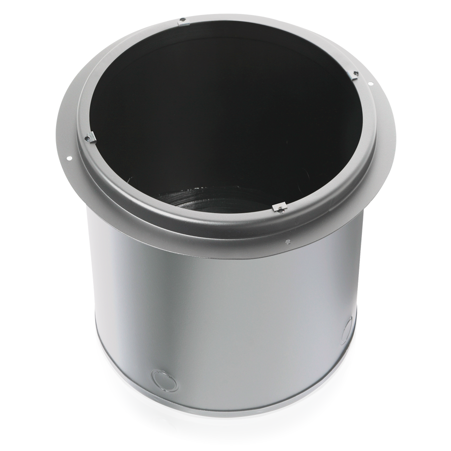 AtlasIED 96-8-10 8 inch Flanged Round Enclosure 10 inch Deep W/Fiberglass