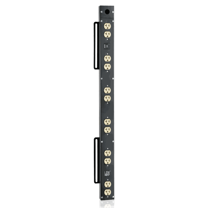 AtlasIED ACS-2A AC Outlet Strip 12 outlets 20A