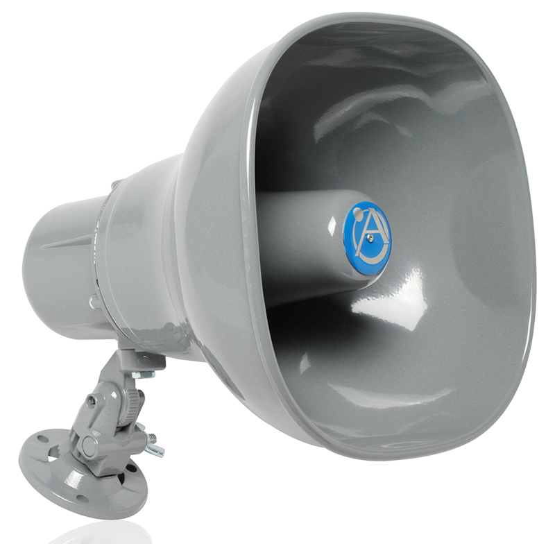AtlasIED AP-15TUC Emergency Signaling Horn Loudspeaker with 15-Watt 25V/70V Transformer and Line Supervision Capability