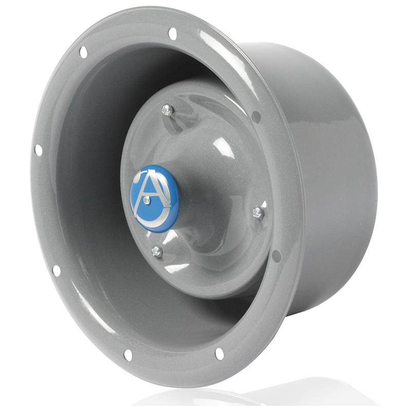 AtlasIED APF-15T Flanged Horn Speaker with 15-Watt 25V/70V/100V Transformer